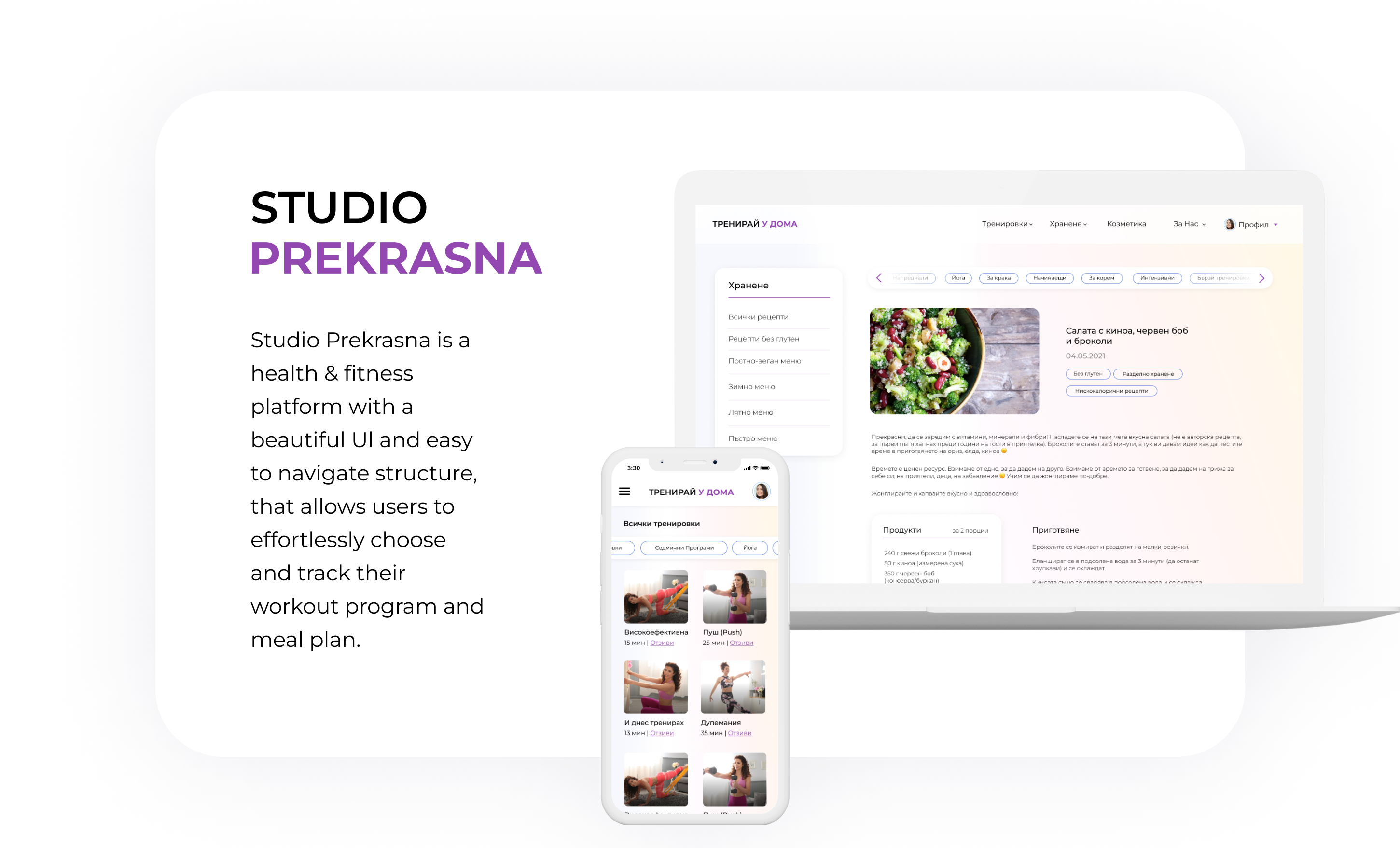 Prekrasna project overview